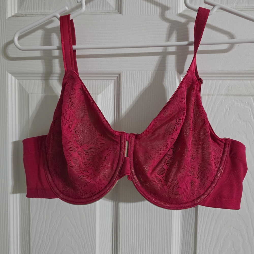 Torrid Lace Bra - Vibrant Pink